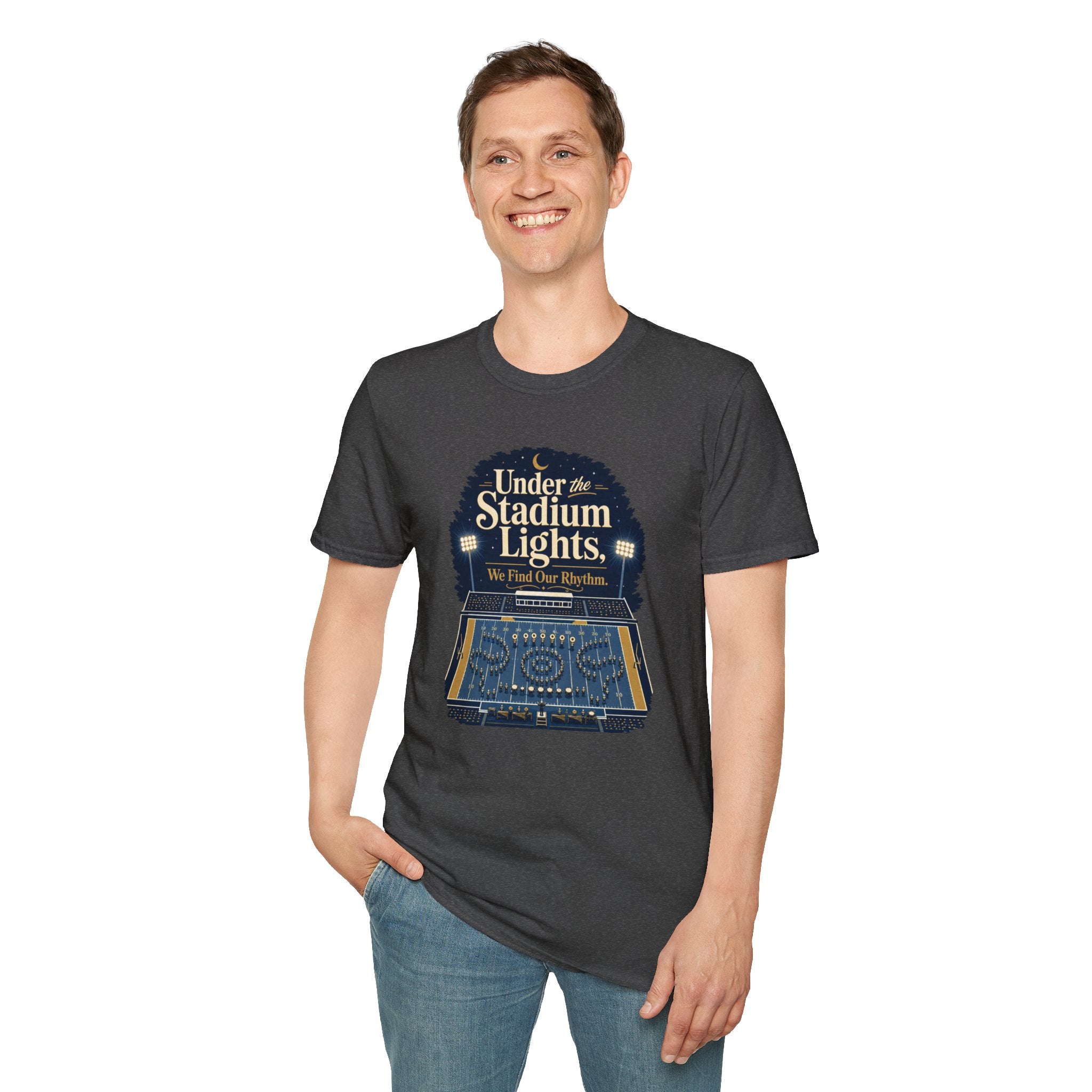 Under the Stadium Lights We Find Our Rhythm T-shirt