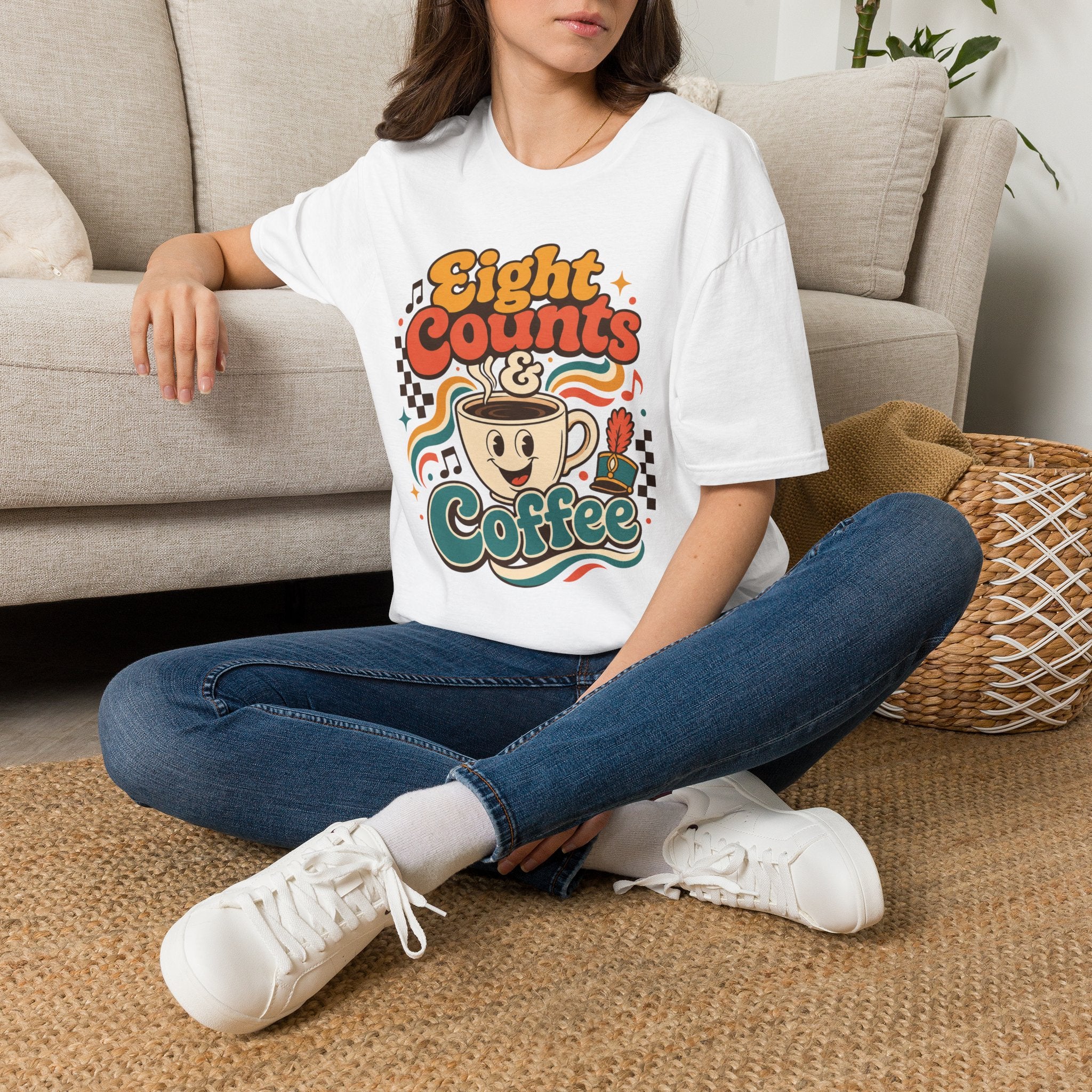 Eight Counts and Coffee T-shirt