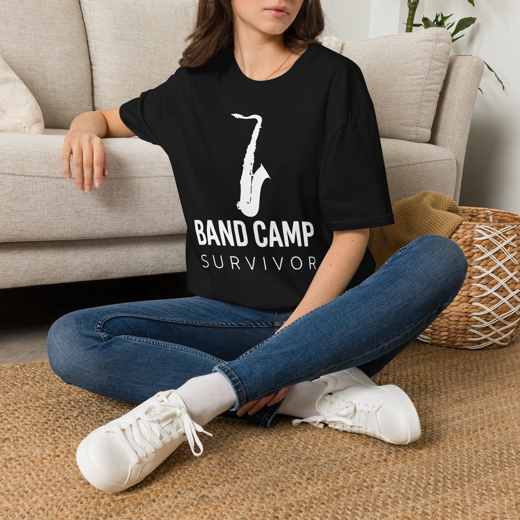 Band Camp Survivor Saxophone T-shirt