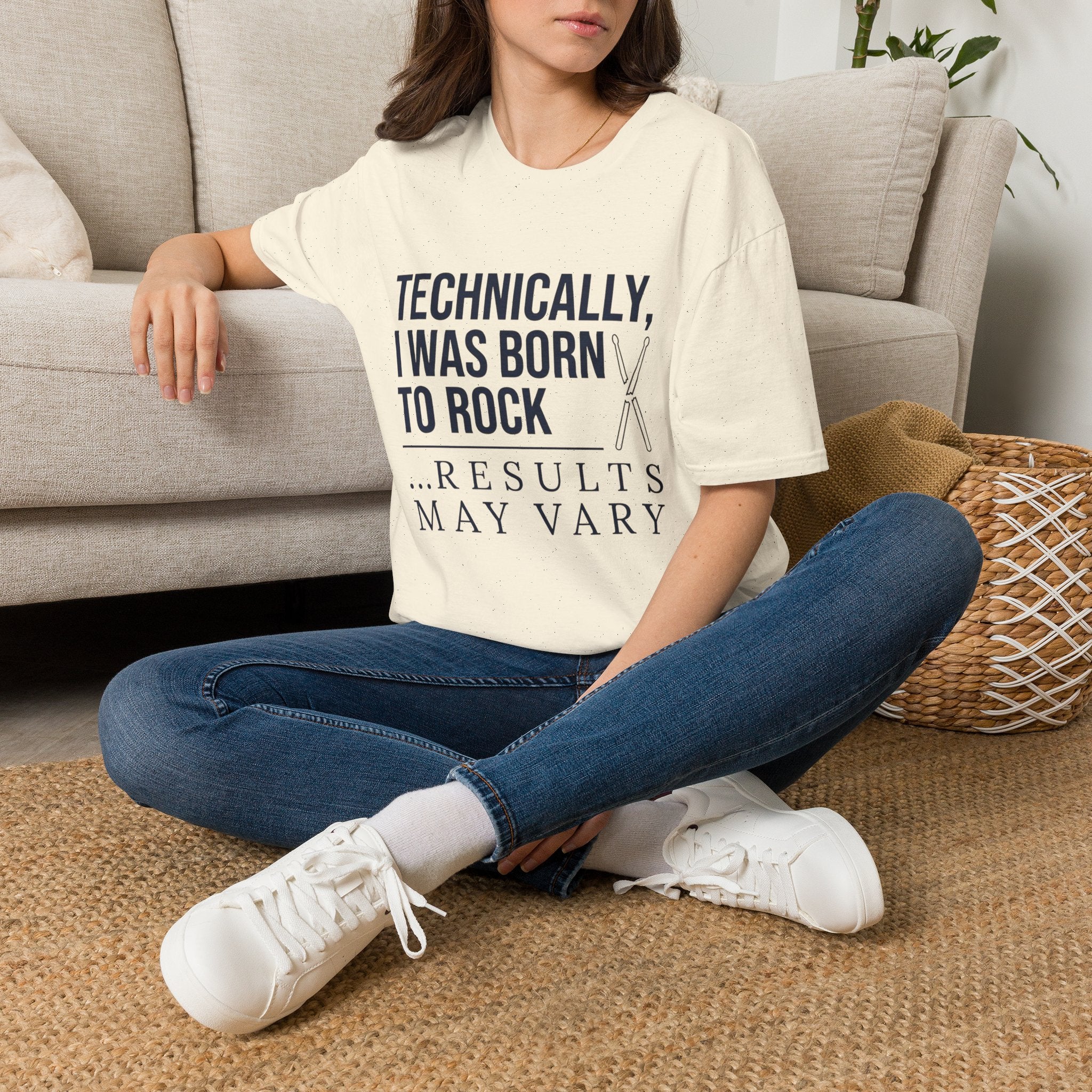 Technically I Was Born to Rock T-shirt