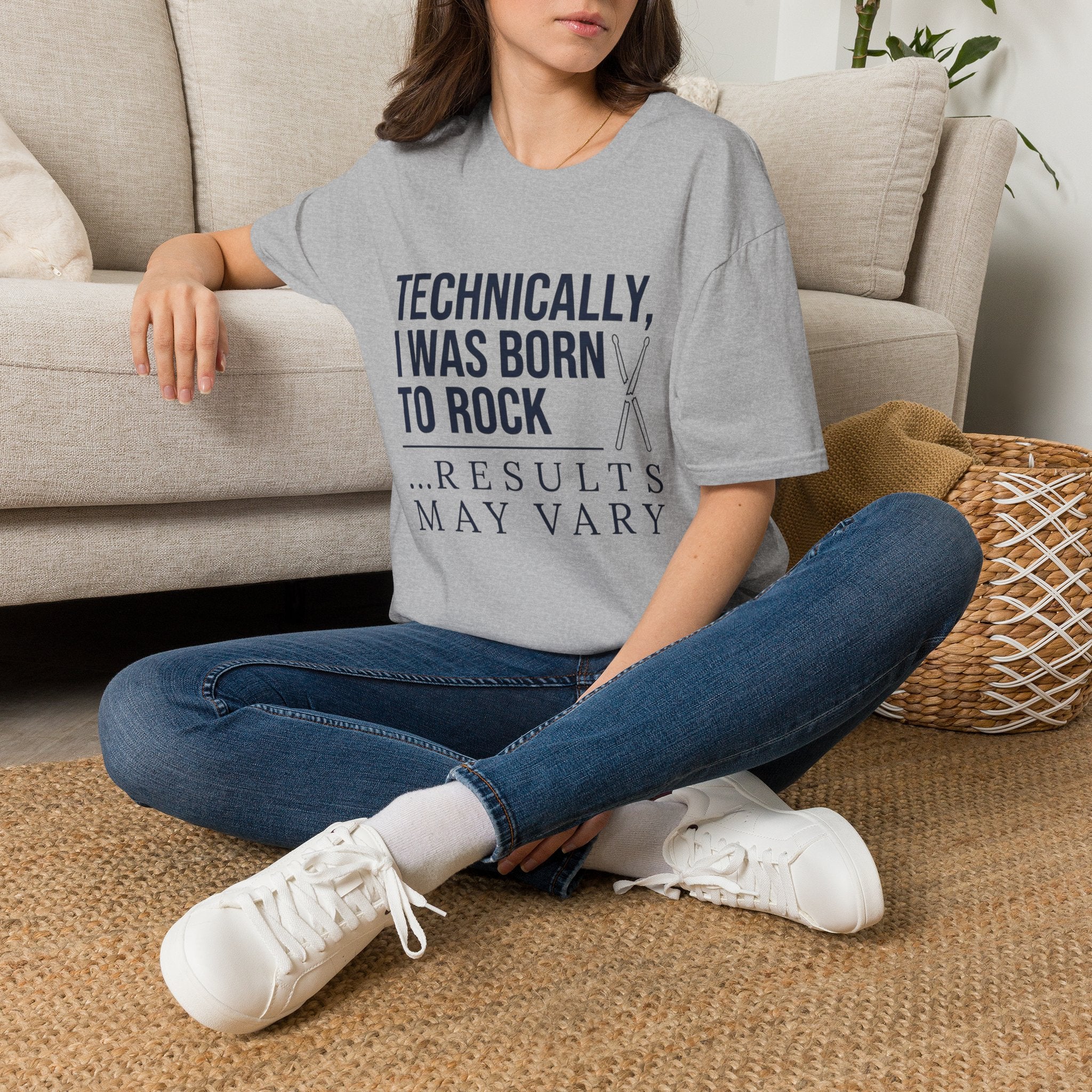 Technically I Was Born to Rock T-shirt