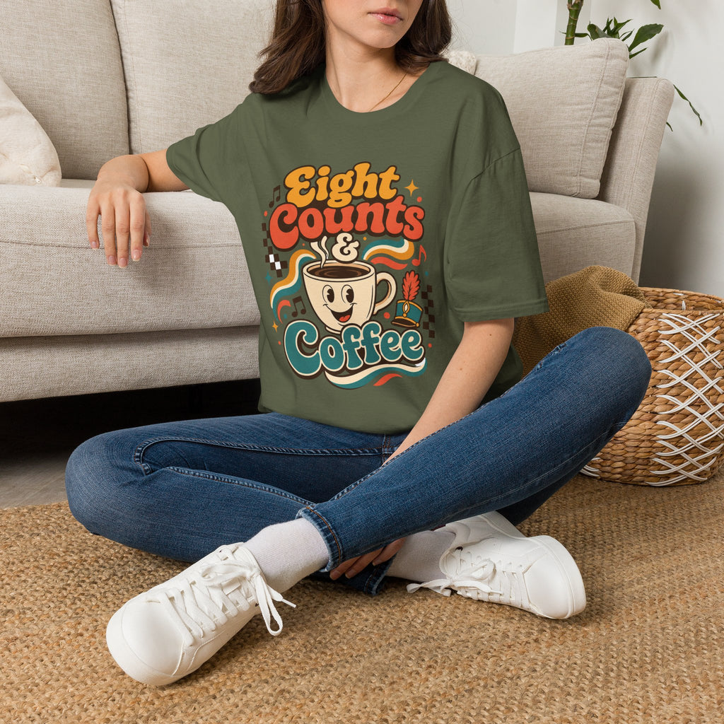 Eight Counts and Coffee T-shirt