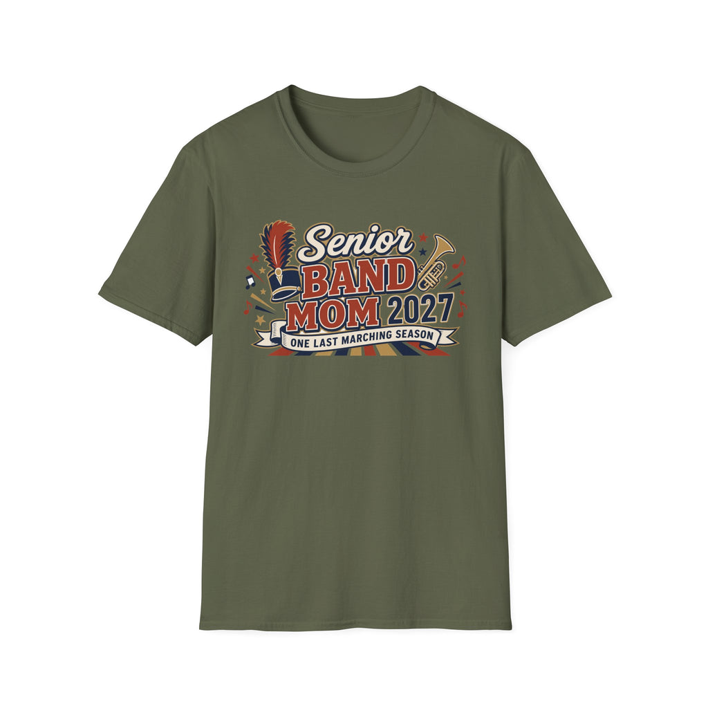 Senior Band Mom: 2027 T-shirt