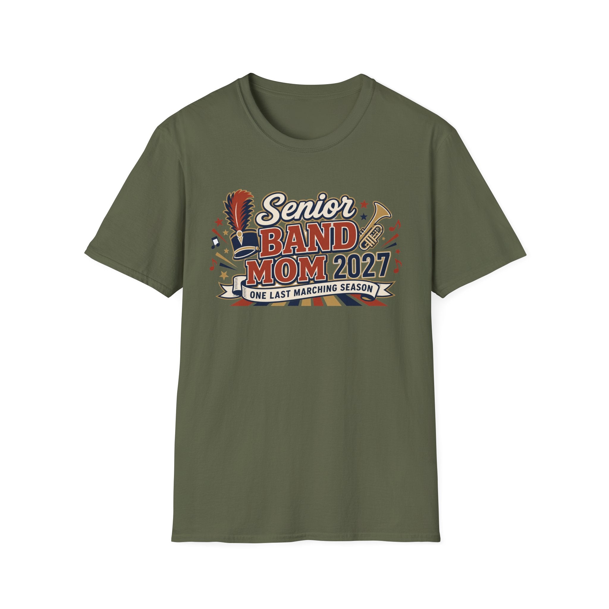 Senior Band Mom: 2027 T-shirt