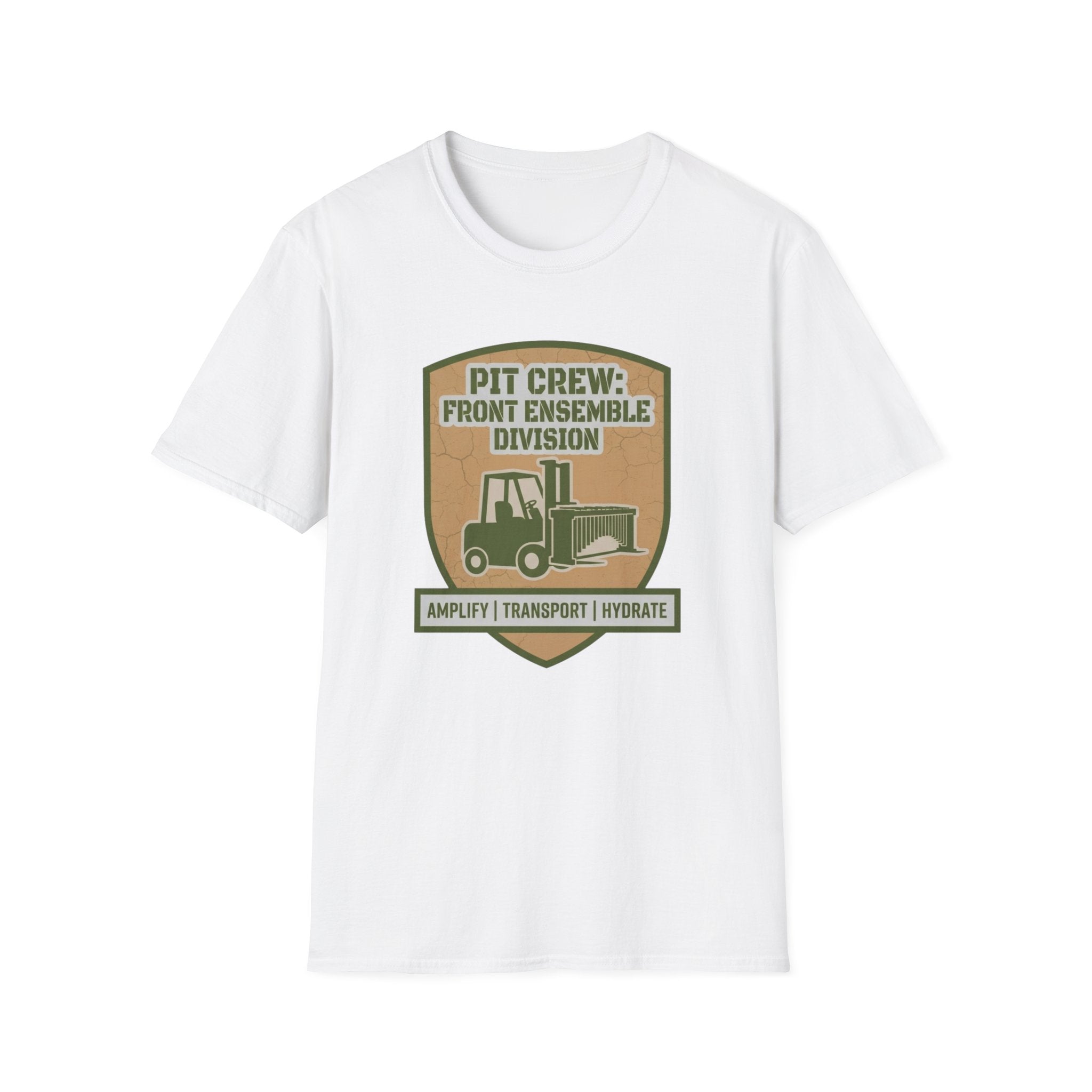 Pit Crew: Front Ensemble Division T-shirt