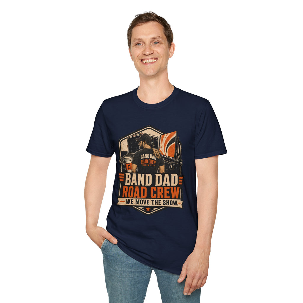 Band Dad Road Crew We Move the Show T-shirt