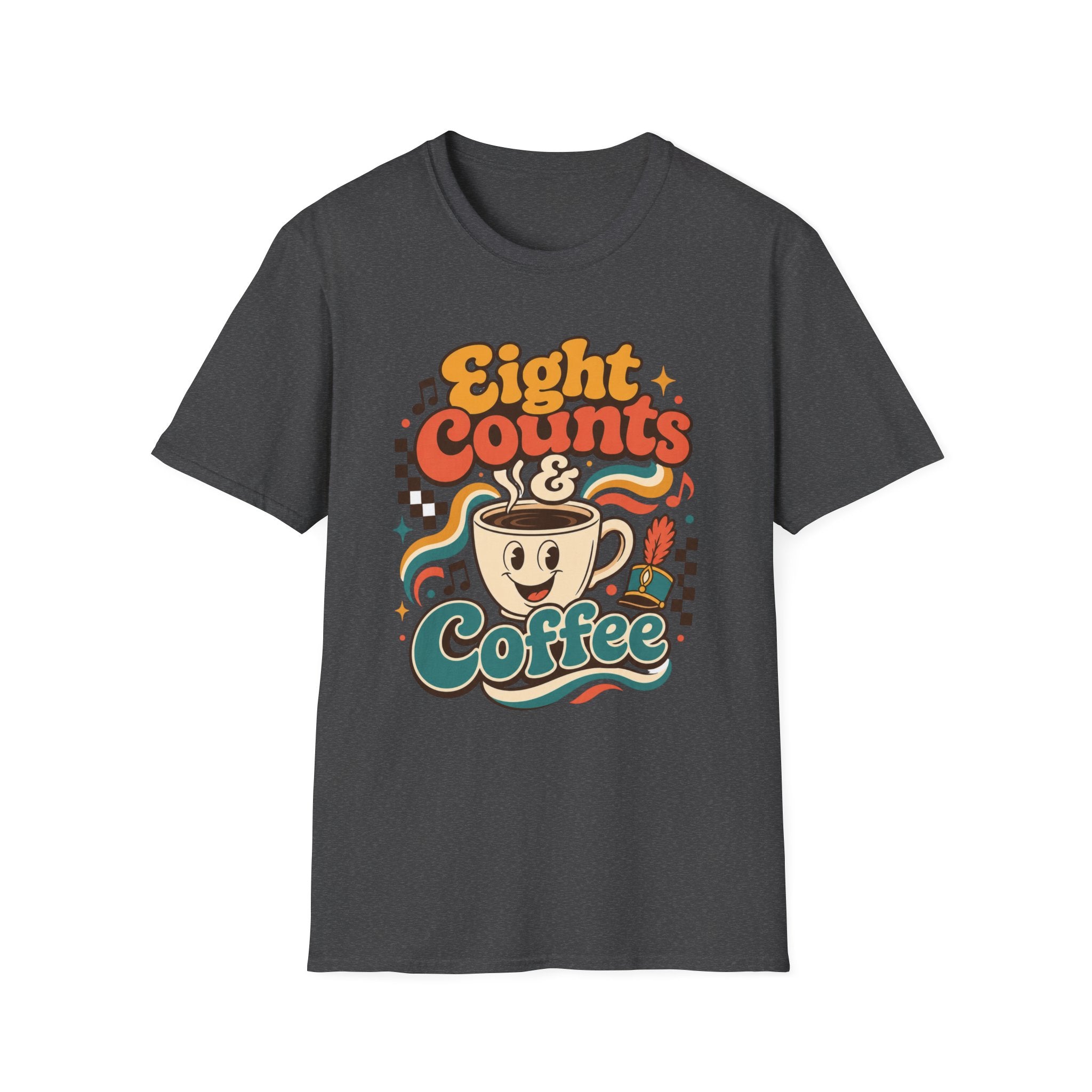 Eight Counts and Coffee T-shirt