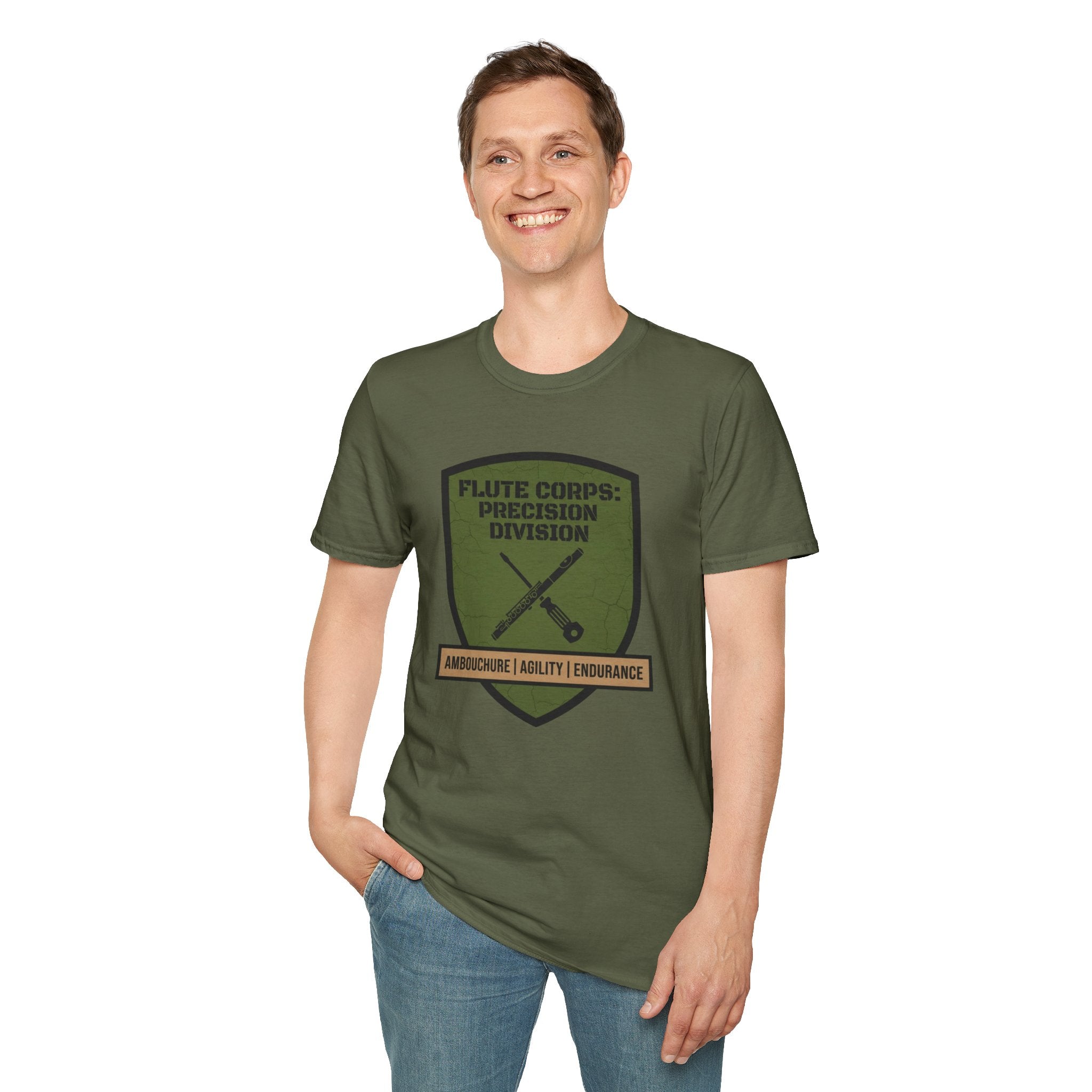 Flute Corps: Precision Division T-shirt