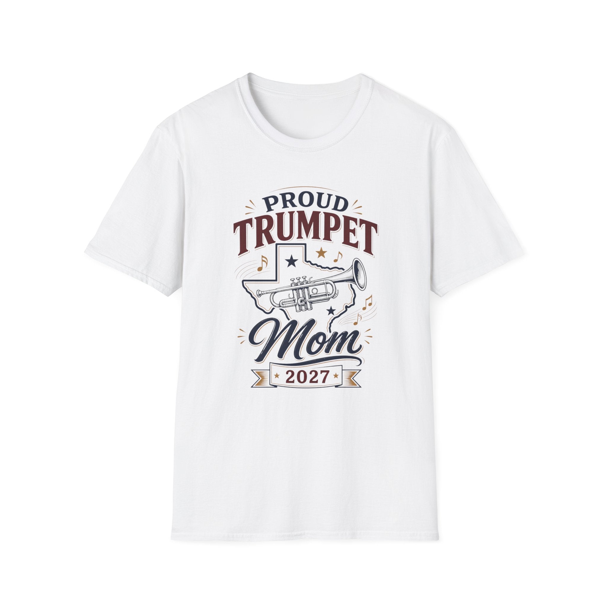 Proud Trumpet Mom 2027 T-shirt