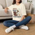 Boots Brass and Friday Nights T-shirt