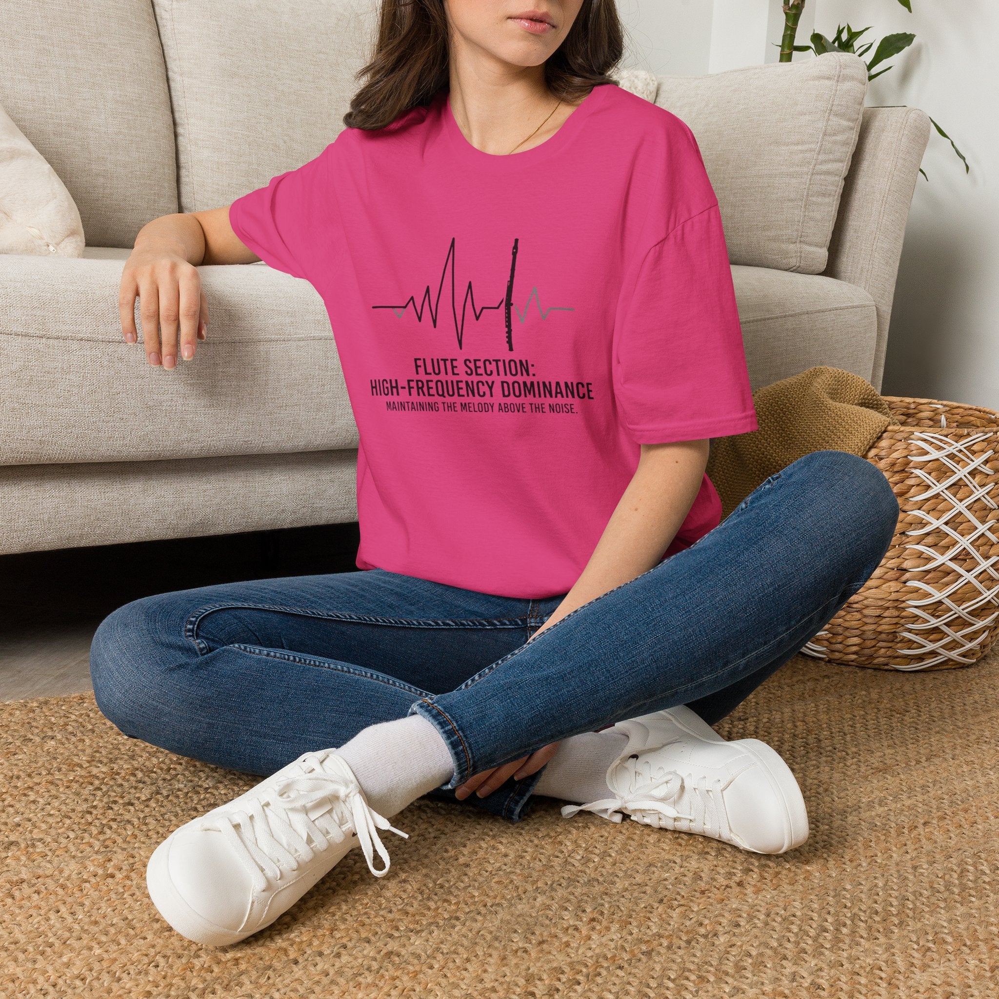 Flute Section: High Frequency Dominance T-shirt