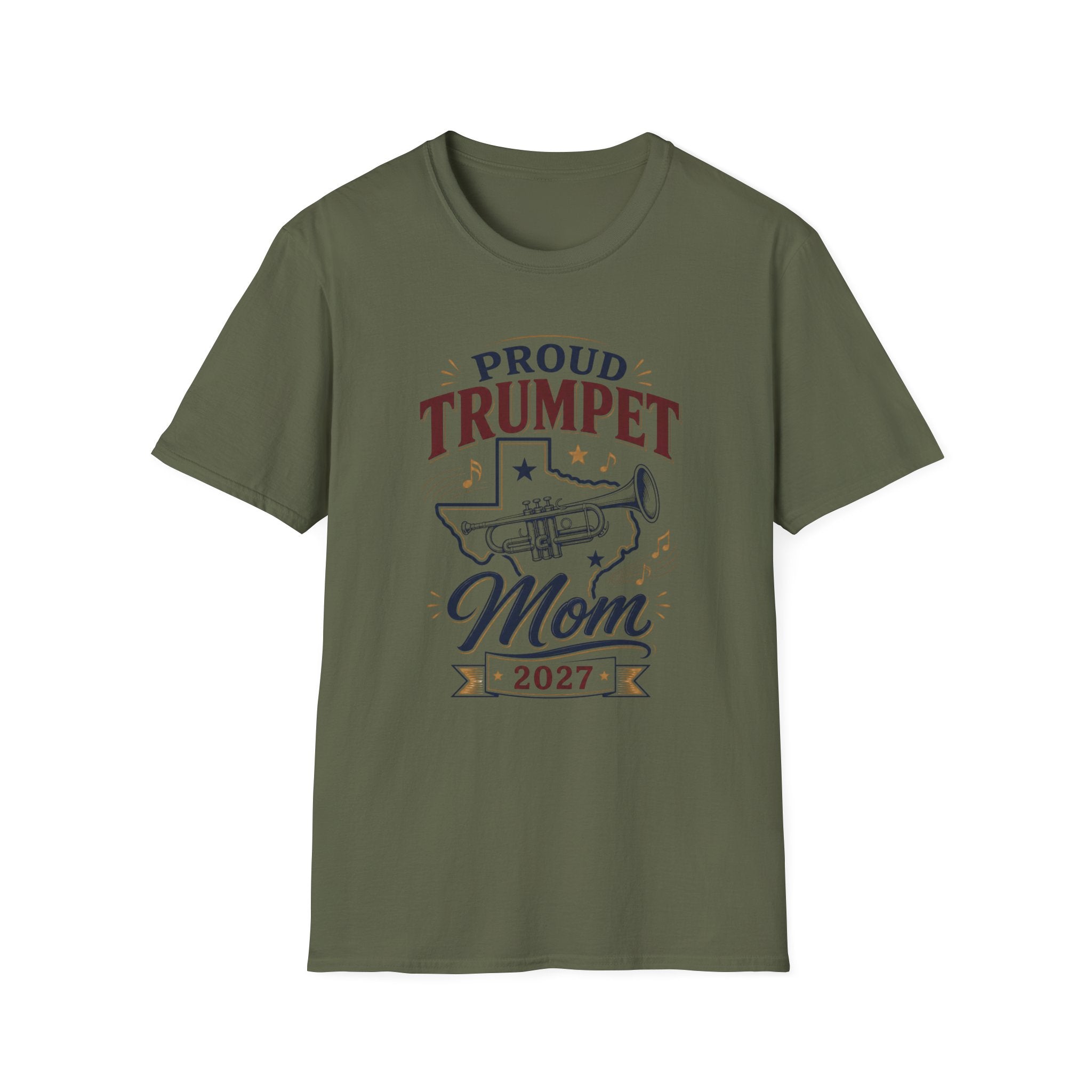 Proud Trumpet Mom 2027 T-shirt