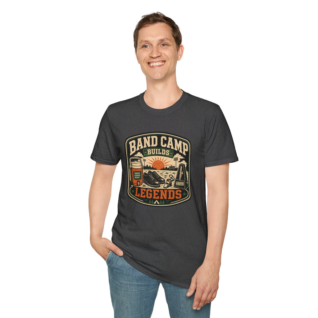 Band Camp Builds Legends T-shirt