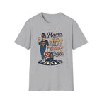 Mama on the 50 Running on Cadence and Coffee T-shirt