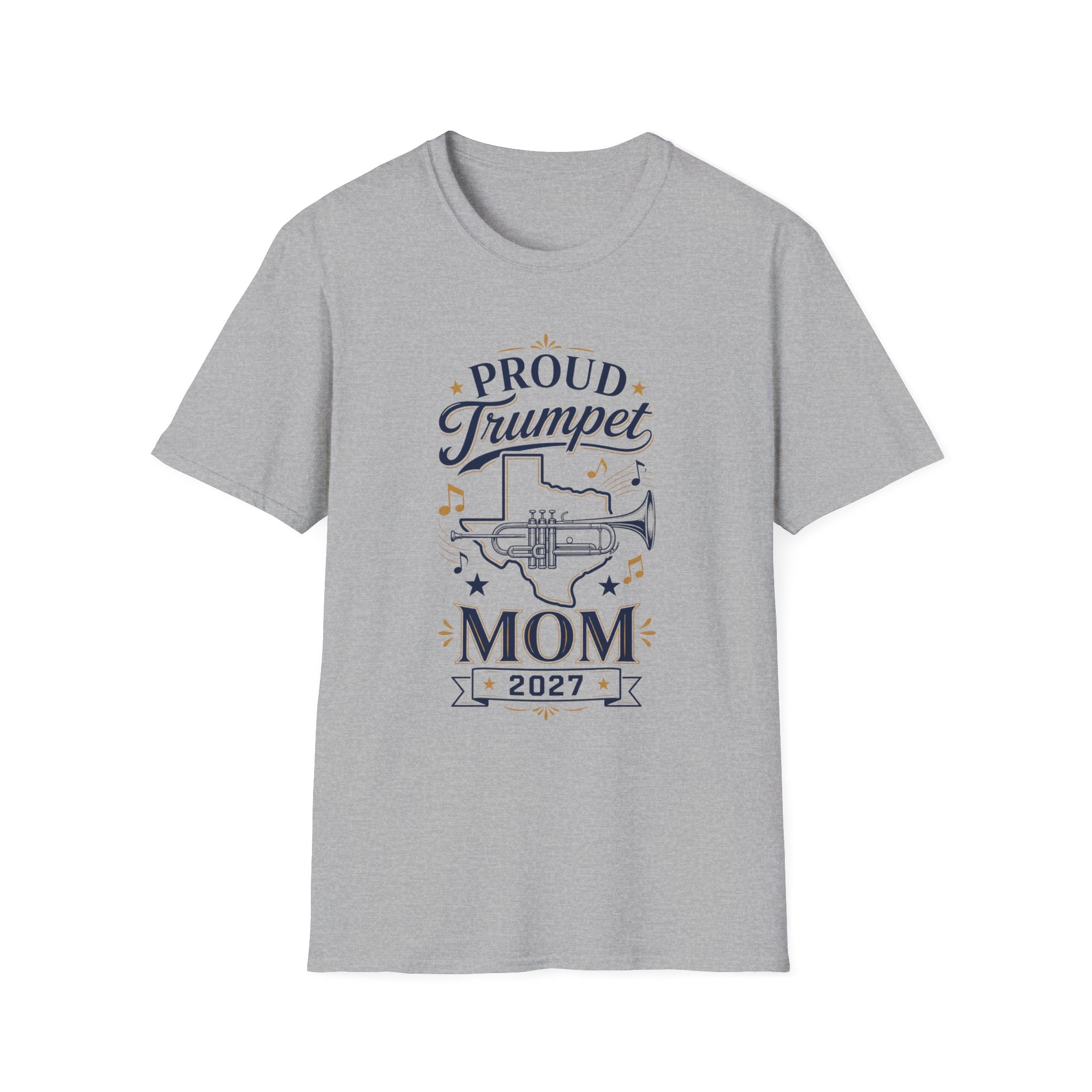 Proud Trumpet Mom 2027 TX T-shirt