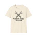 Precision Power Percussion Crossed Drumstick T-shirt