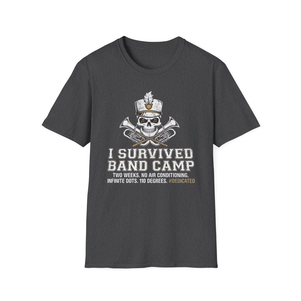 Skeleton I Survived Band Camp T-shirt