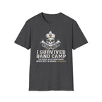 Skeleton I Survived Band Camp T-shirt