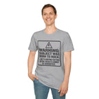 Warning: Subject Was Born to Rock T-shirt