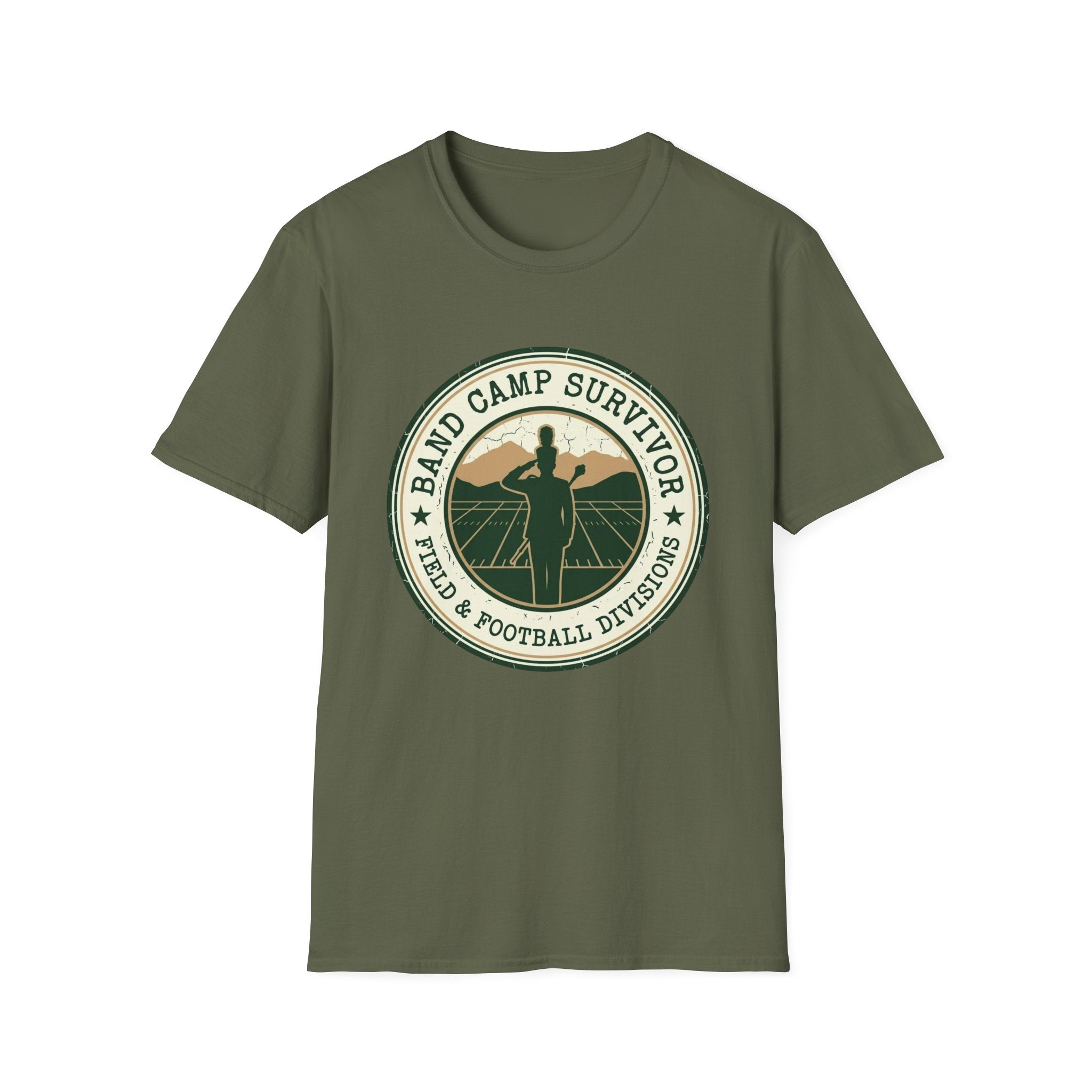 Band Camp Survivor Field and Football Division T-shirt