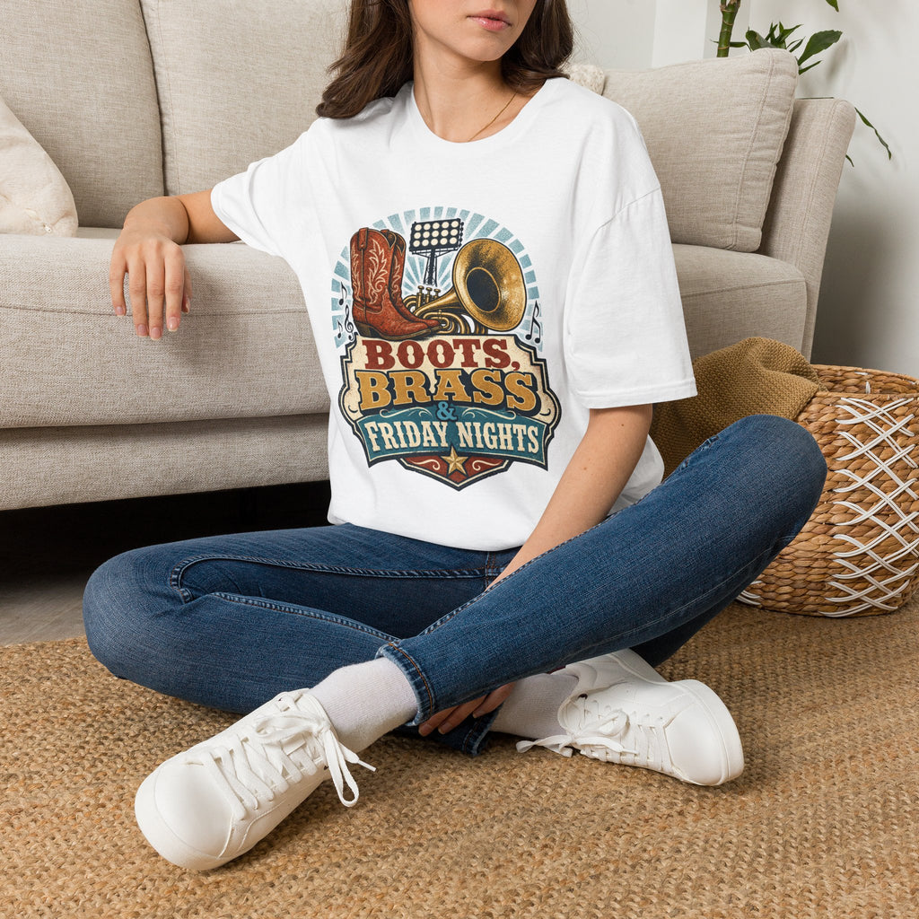 Boots Brass and Friday Nights T-shirt