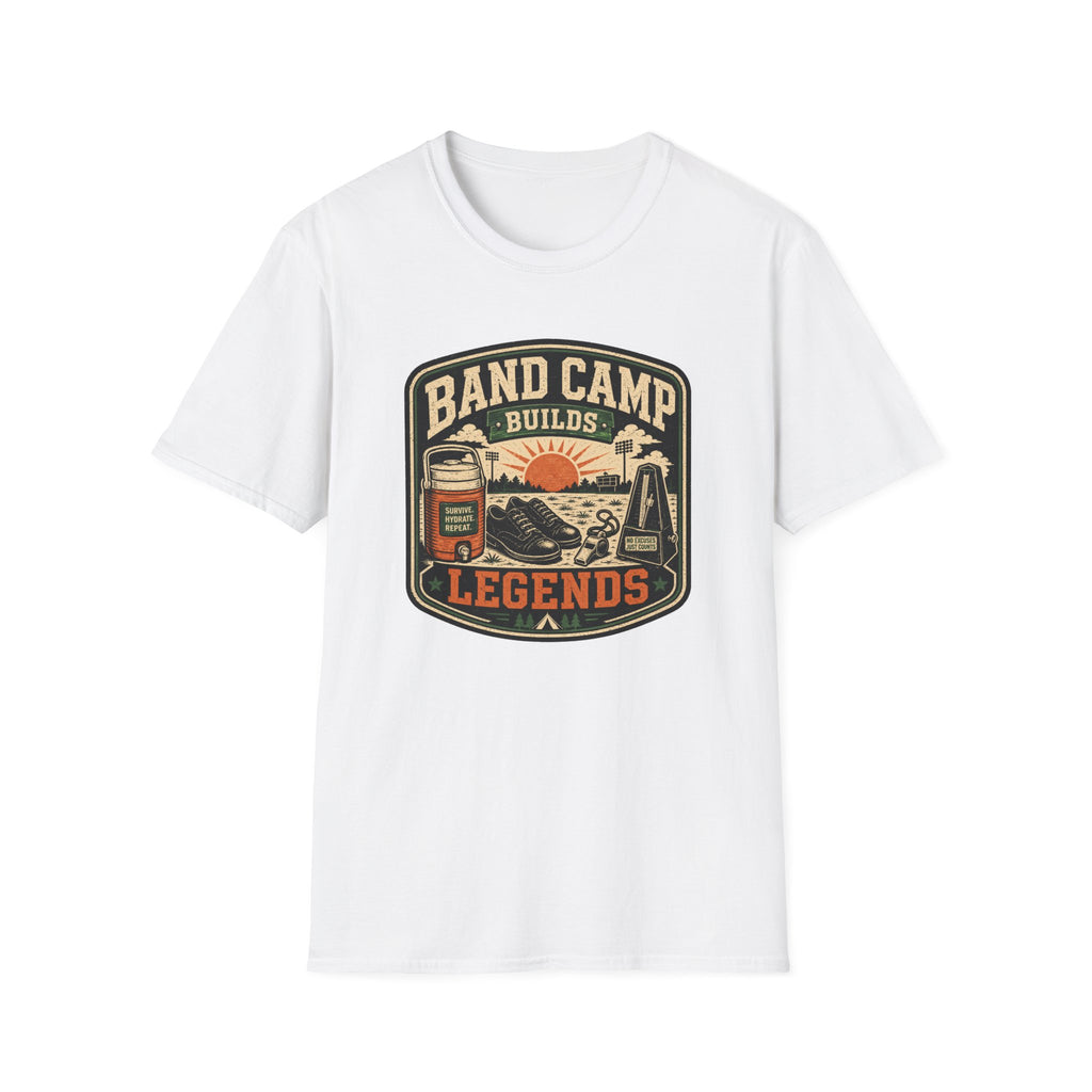 Band Camp Builds Legends T-shirt