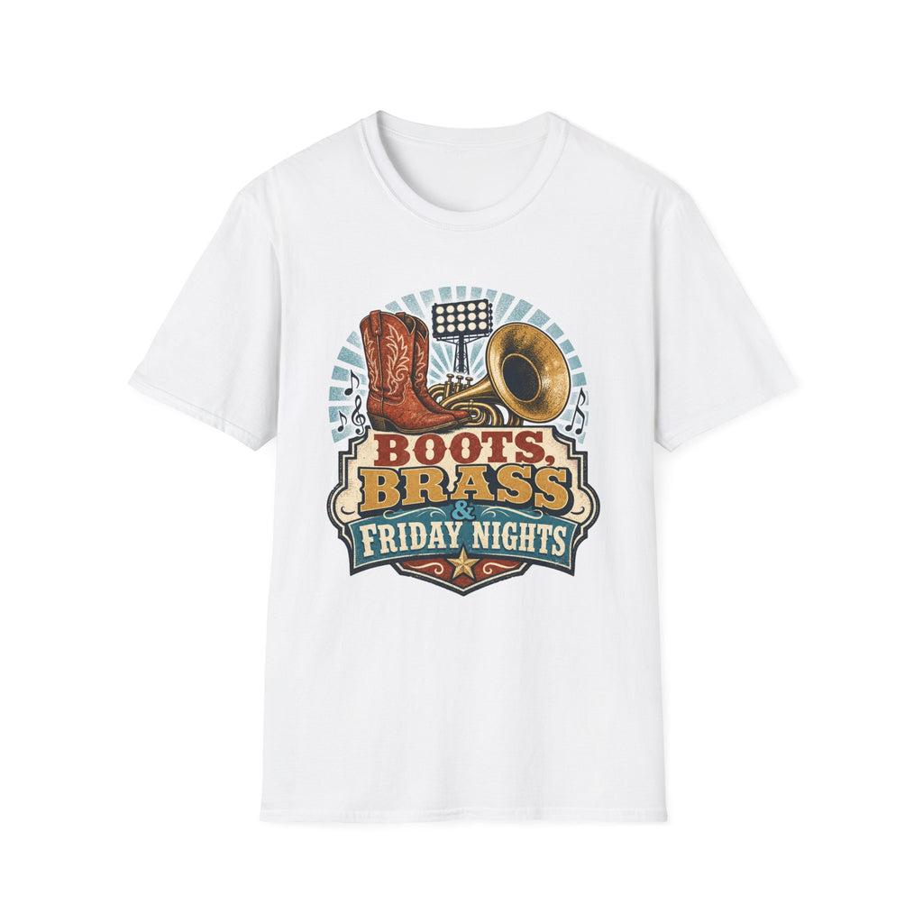 Boots Brass and Friday Nights T-shirt