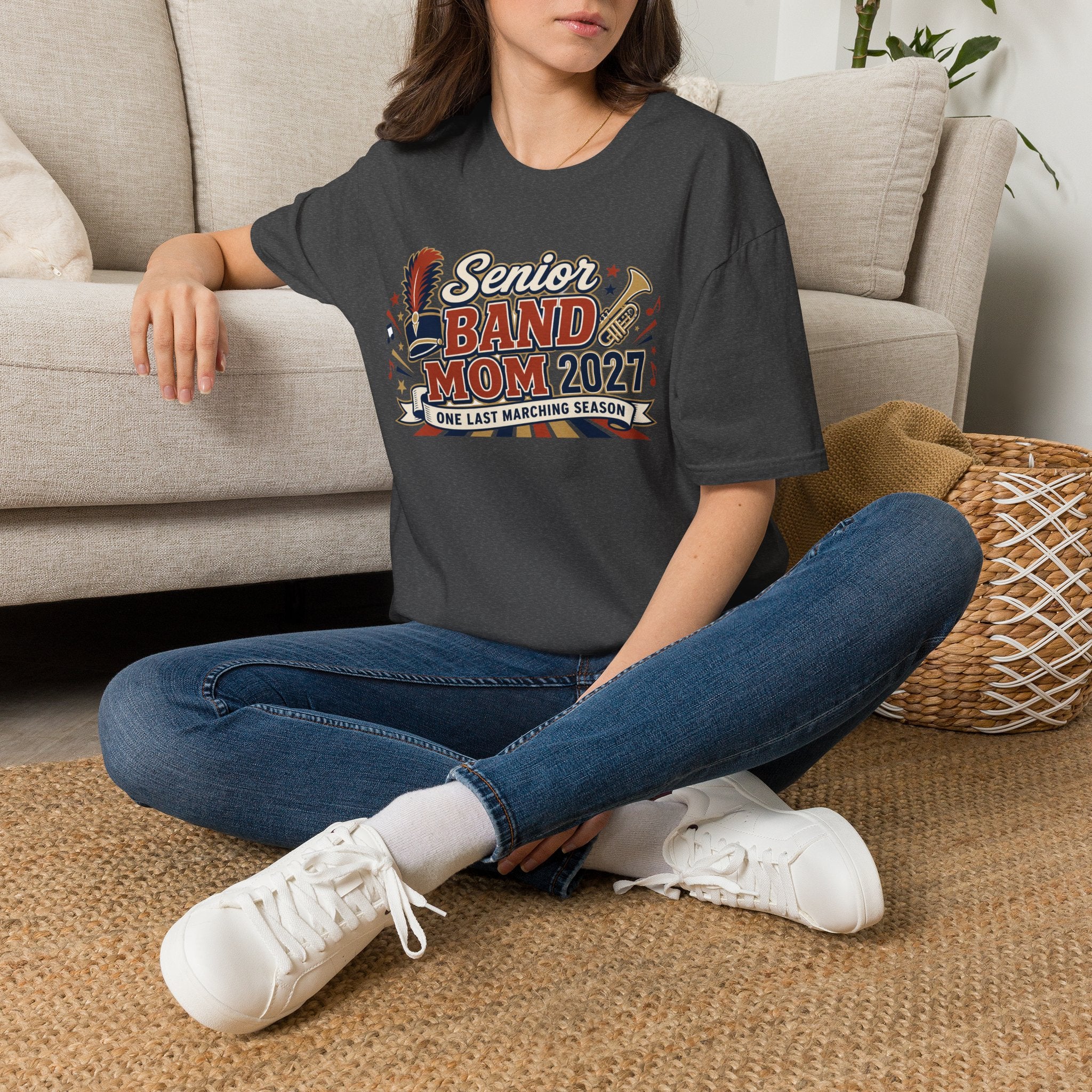 Senior Band Mom: 2027 T-shirt