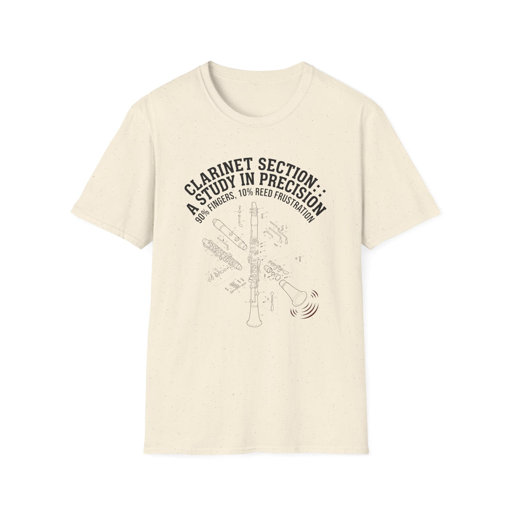 Clarinet Section a Study in Precision T-shirt