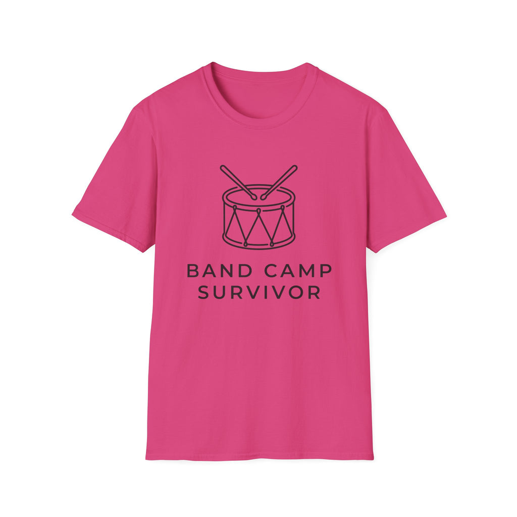 Band Camp Survivor Snare Drum T-shirt
