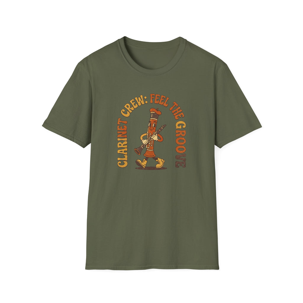 Clarinet Crew Feel the Groove T-shirt