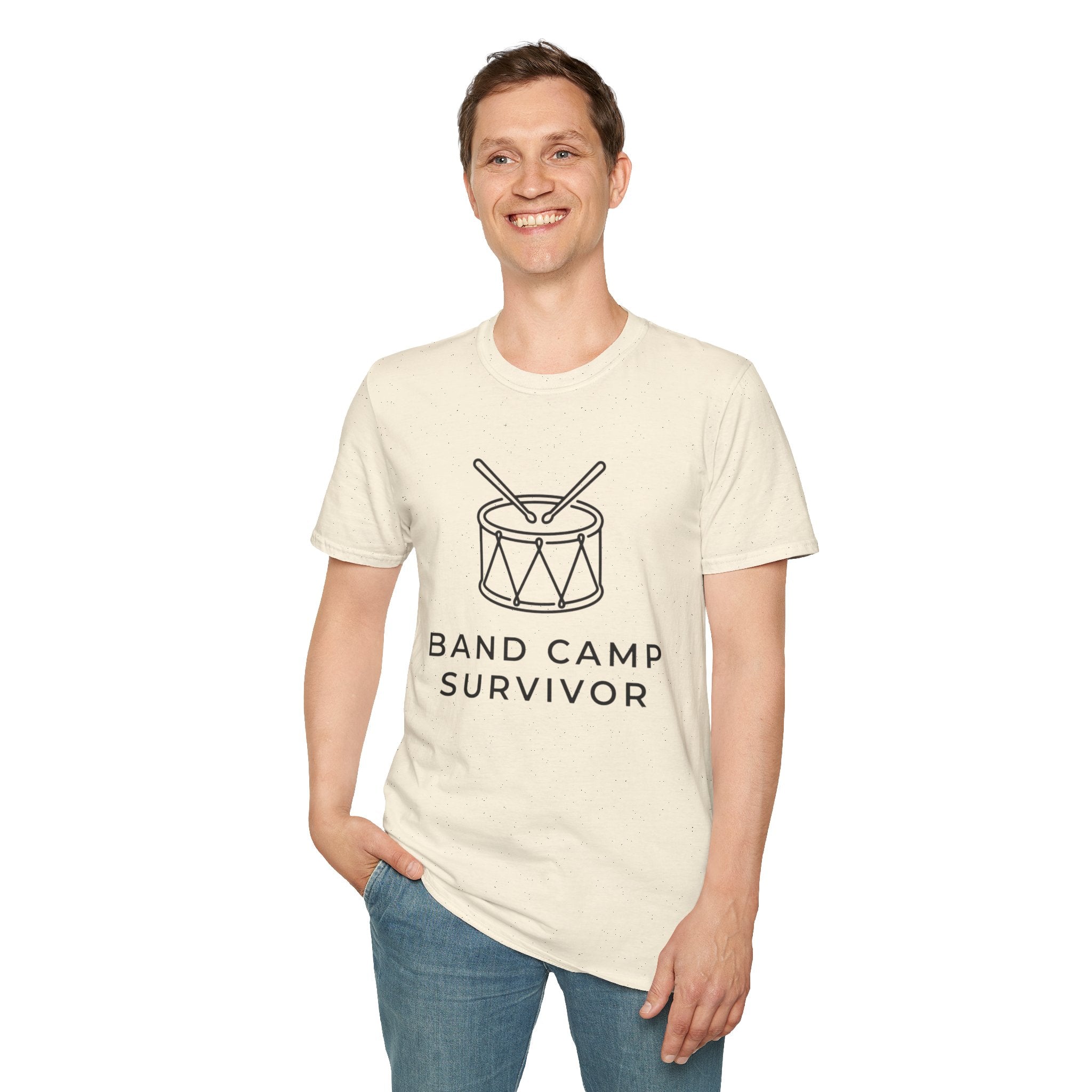 Band Camp Survivor Snare Drum T-shirt