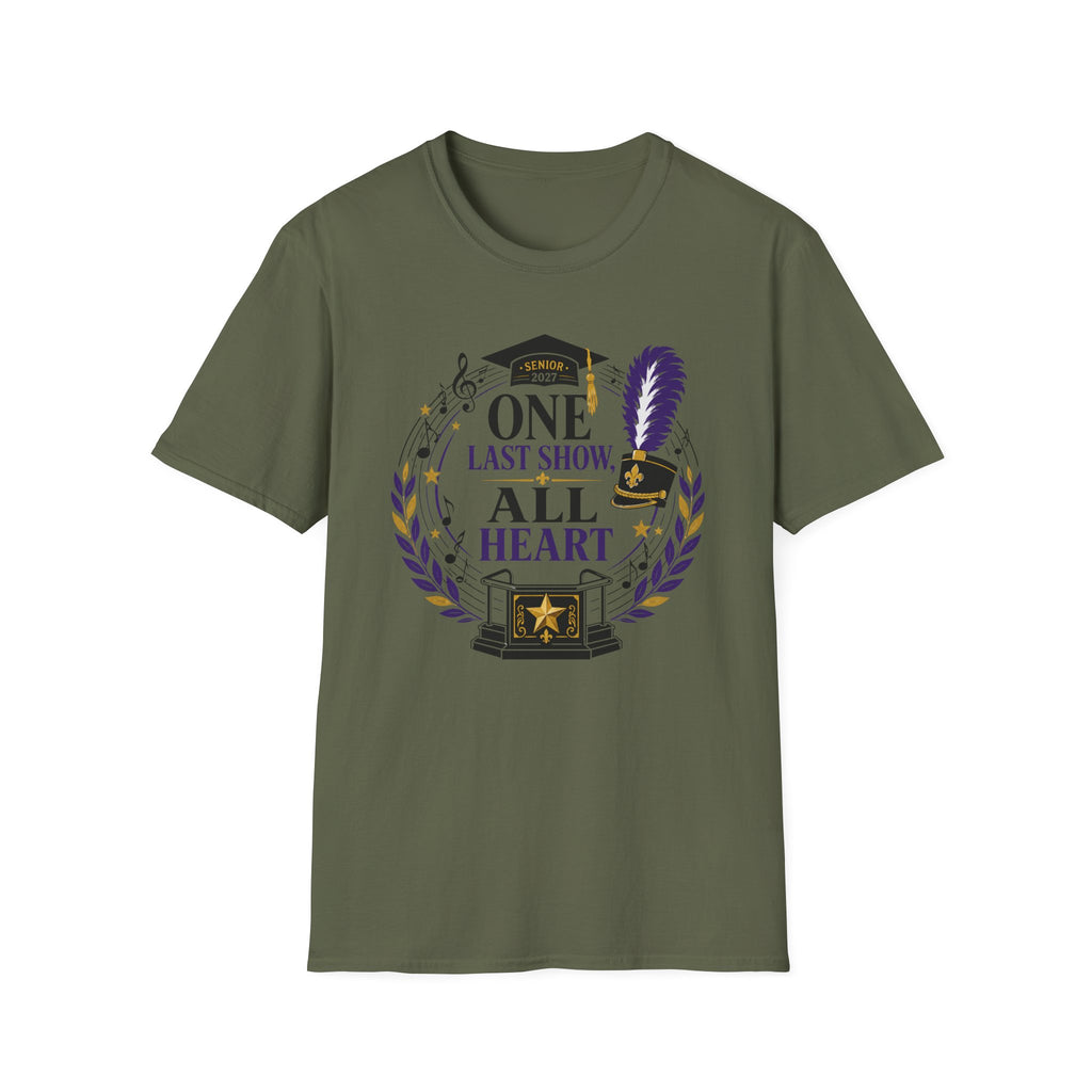 Senior 2027 One Last Show All Heart T-shirt