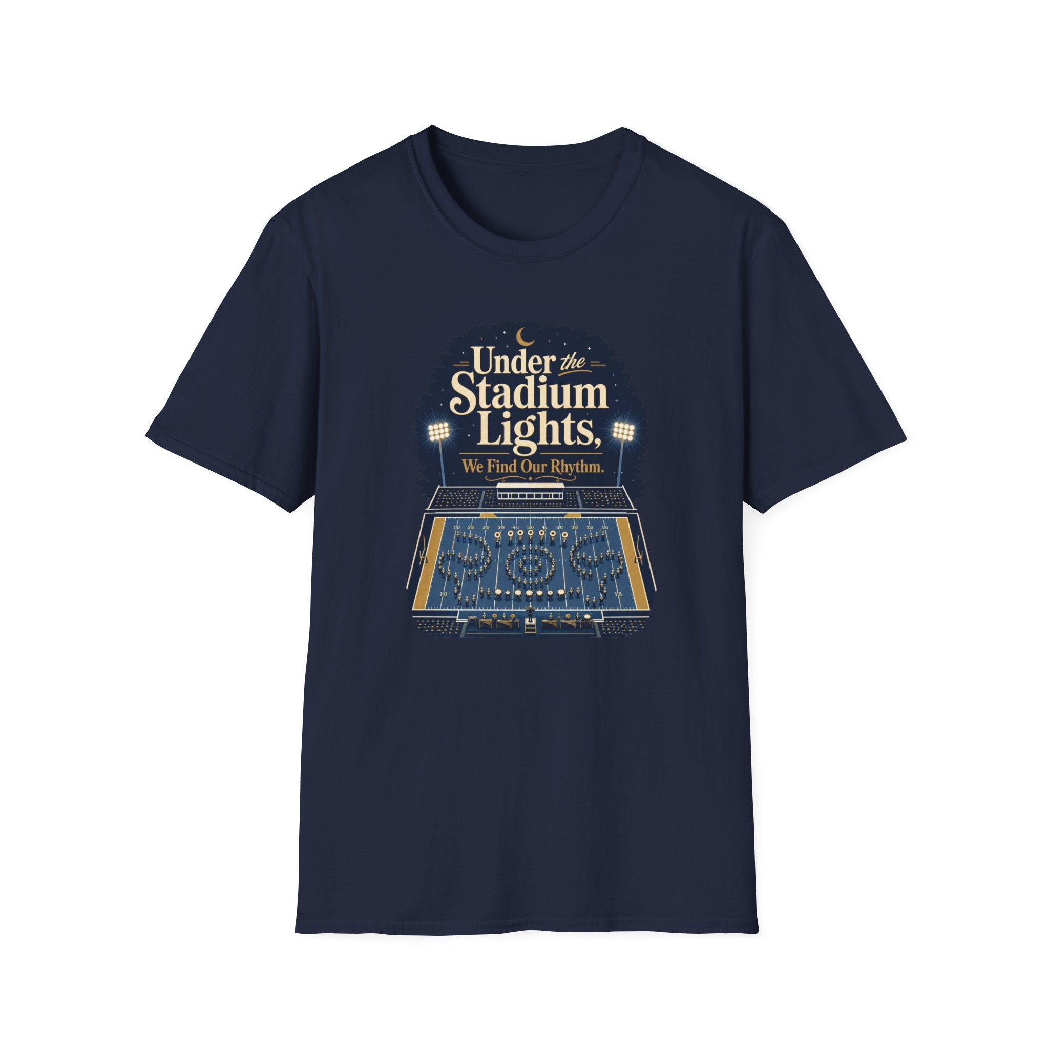 Under the Stadium Lights We Find Our Rhythm T-shirt
