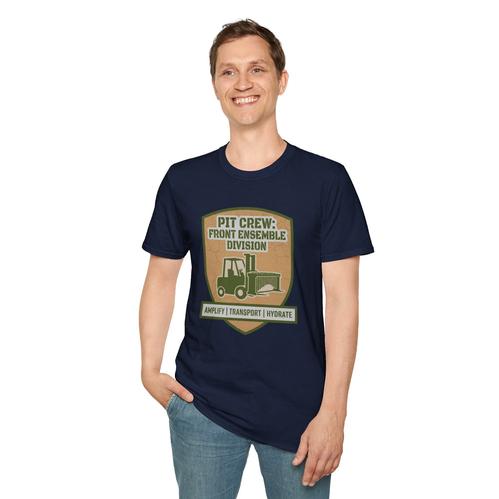 Pit Crew: Front Ensemble Division T-shirt
