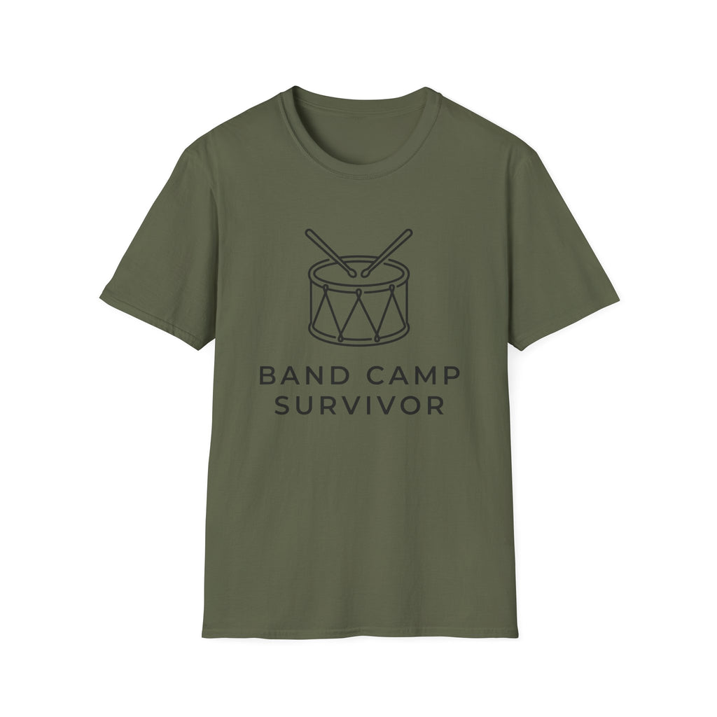 Band Camp Survivor Snare Drum T-shirt