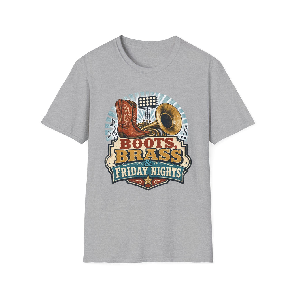 Boots Brass and Friday Nights T-shirt