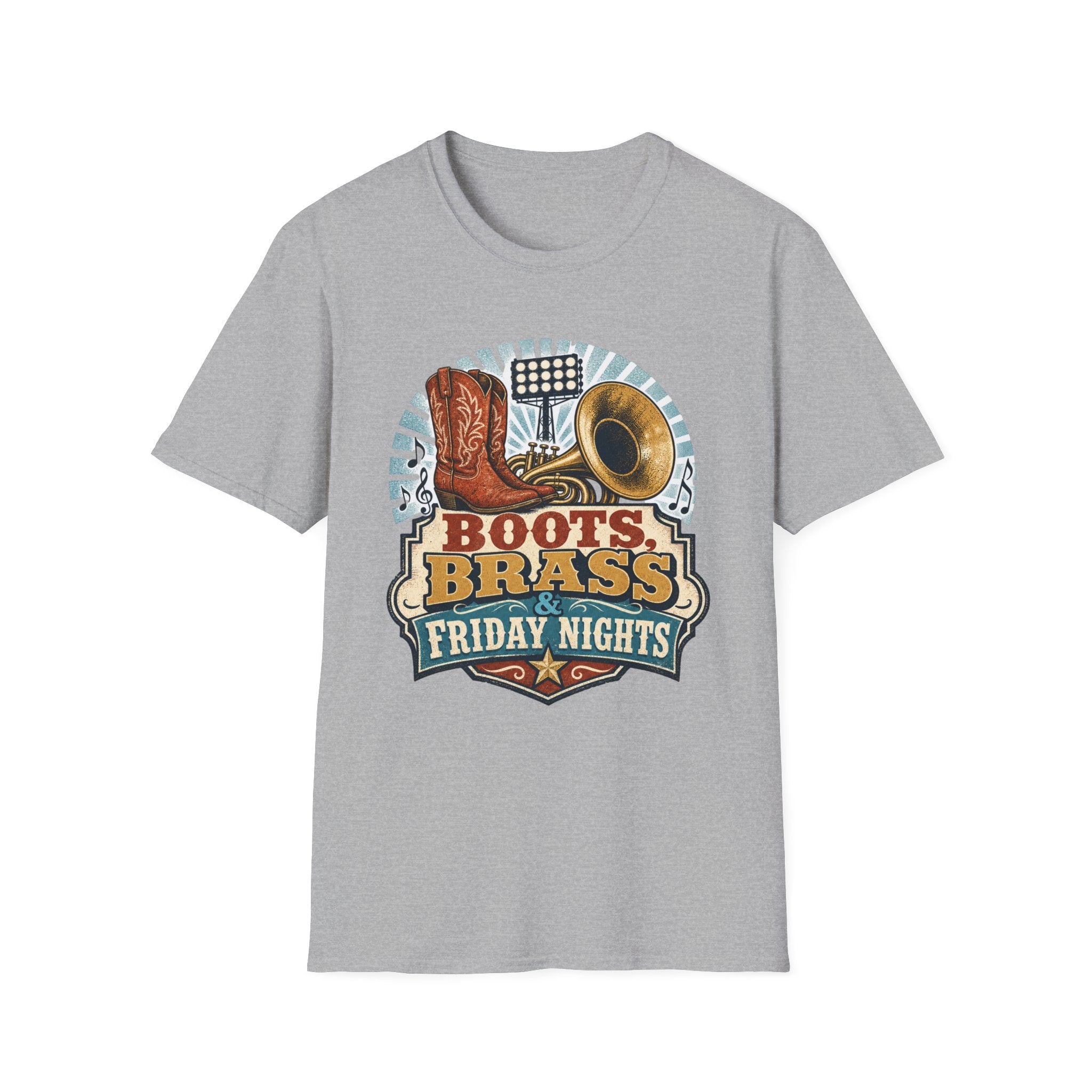 Boots Brass and Friday Nights T-shirt