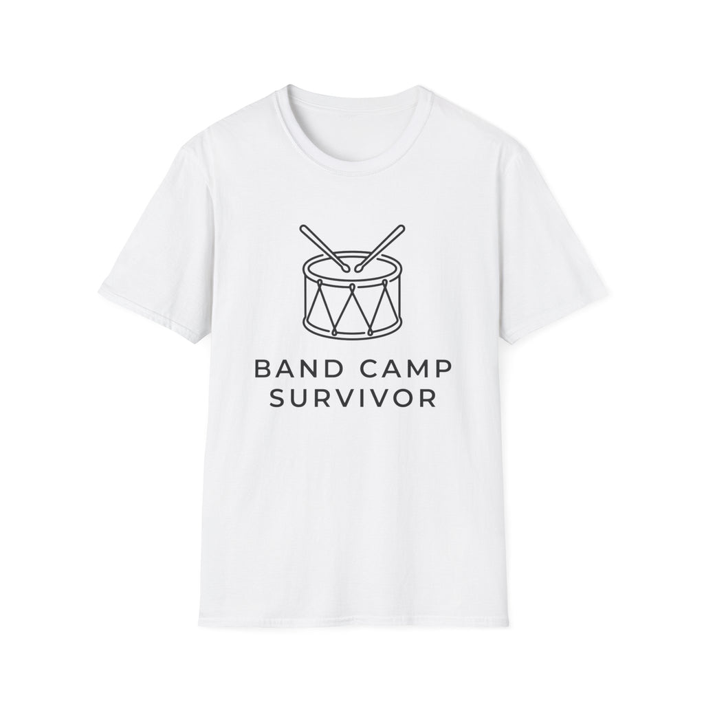 Band Camp Survivor Snare Drum T-shirt
