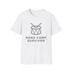 Band Camp Survivor Snare Drum T-shirt