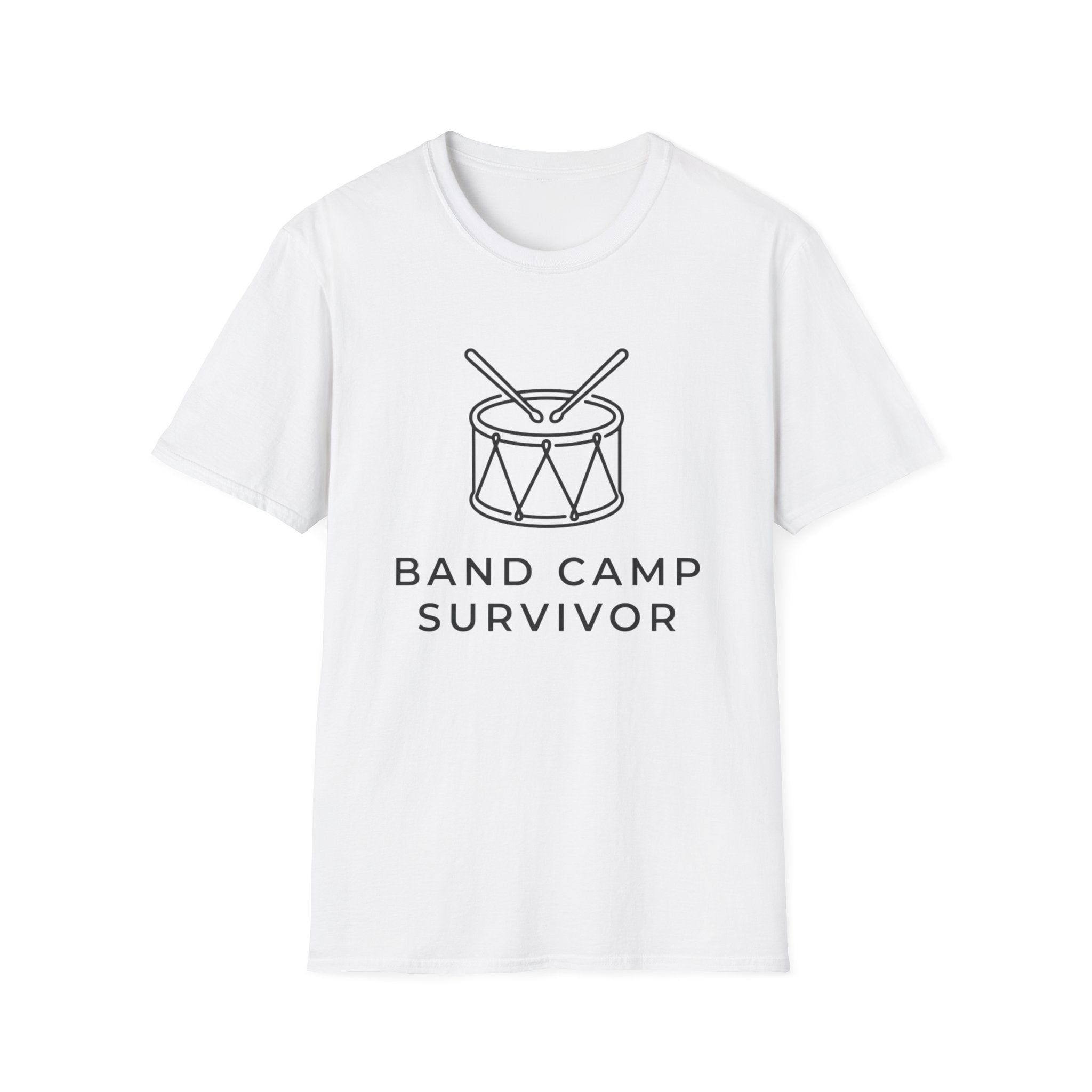 Band Camp Survivor Snare Drum T-shirt