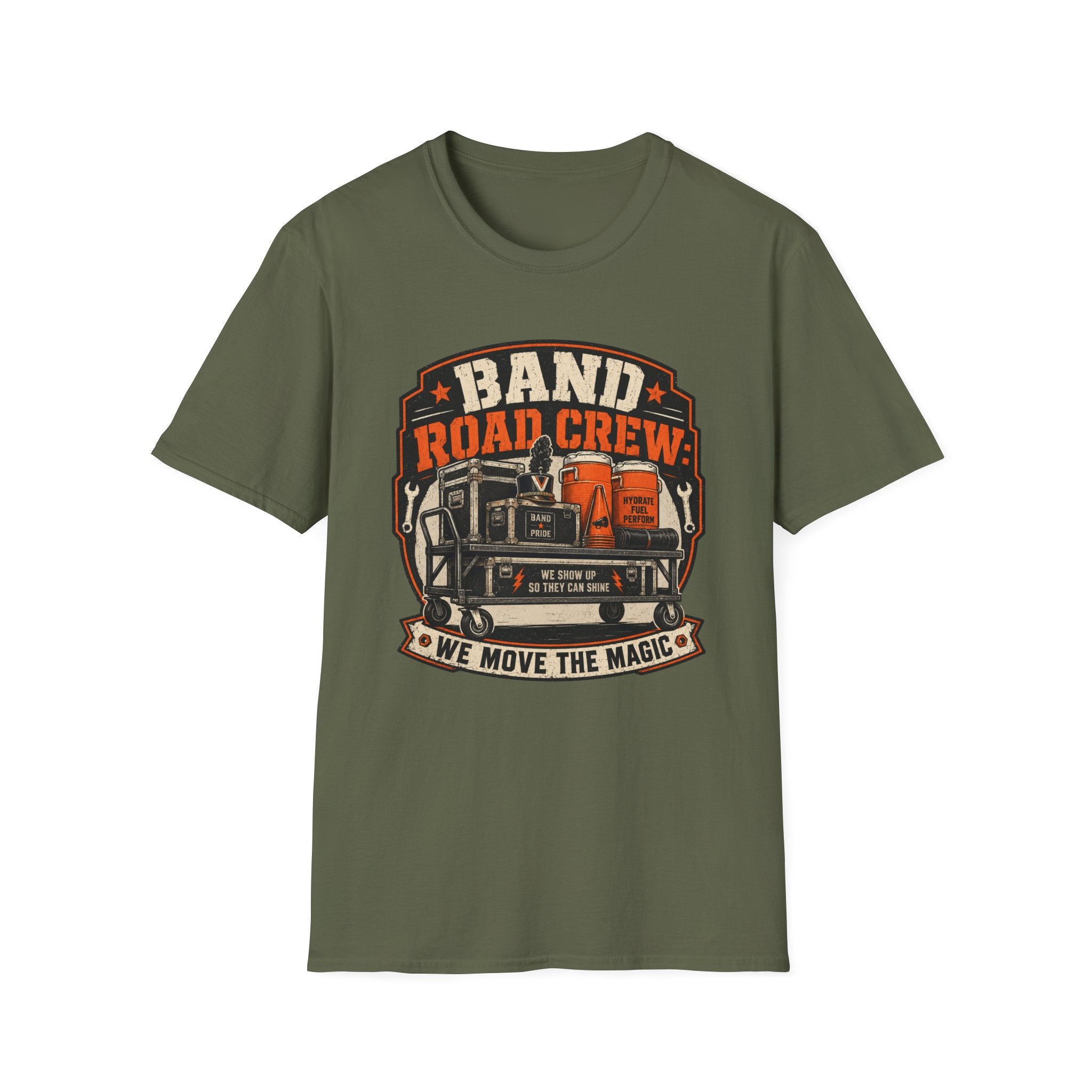 Band Road Crew We Move the Magic T-shirt