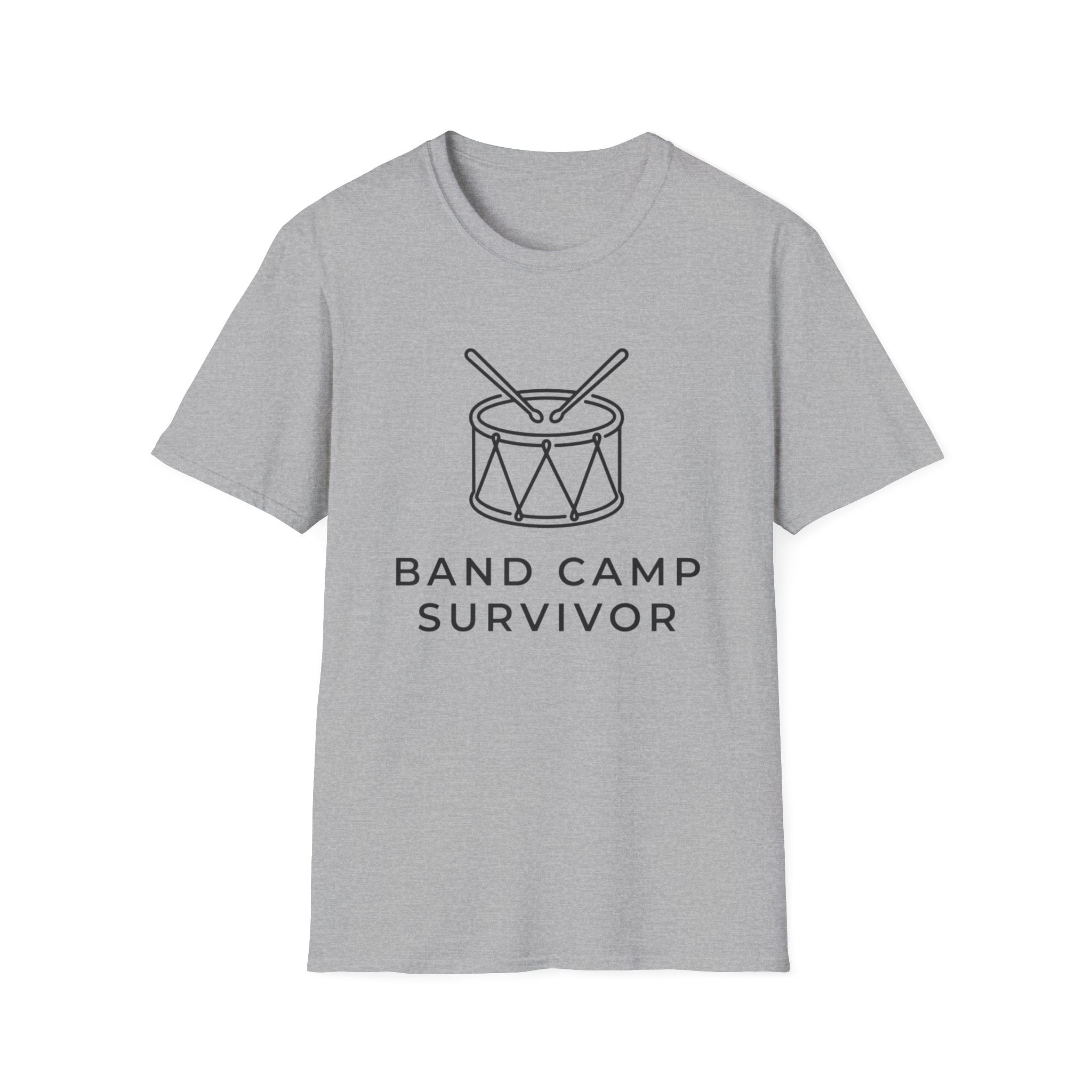 Band Camp Survivor Snare Drum T-shirt