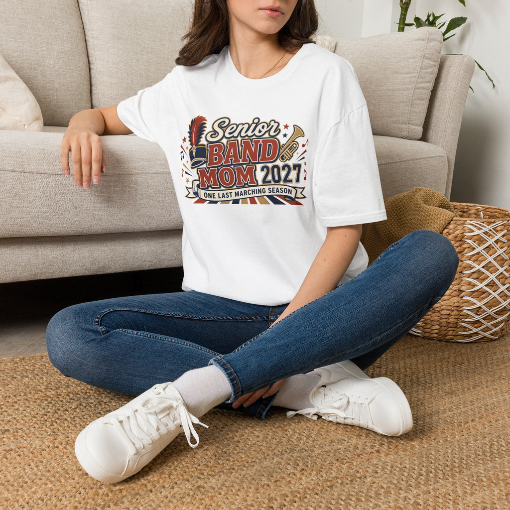 Senior Band Mom: 2027 T-shirt