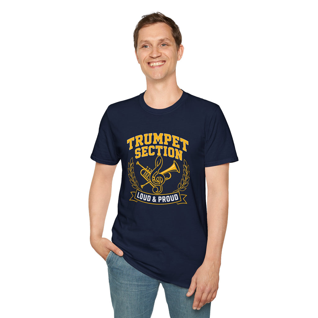 Trumpet Section Loud and Proud T-shirt