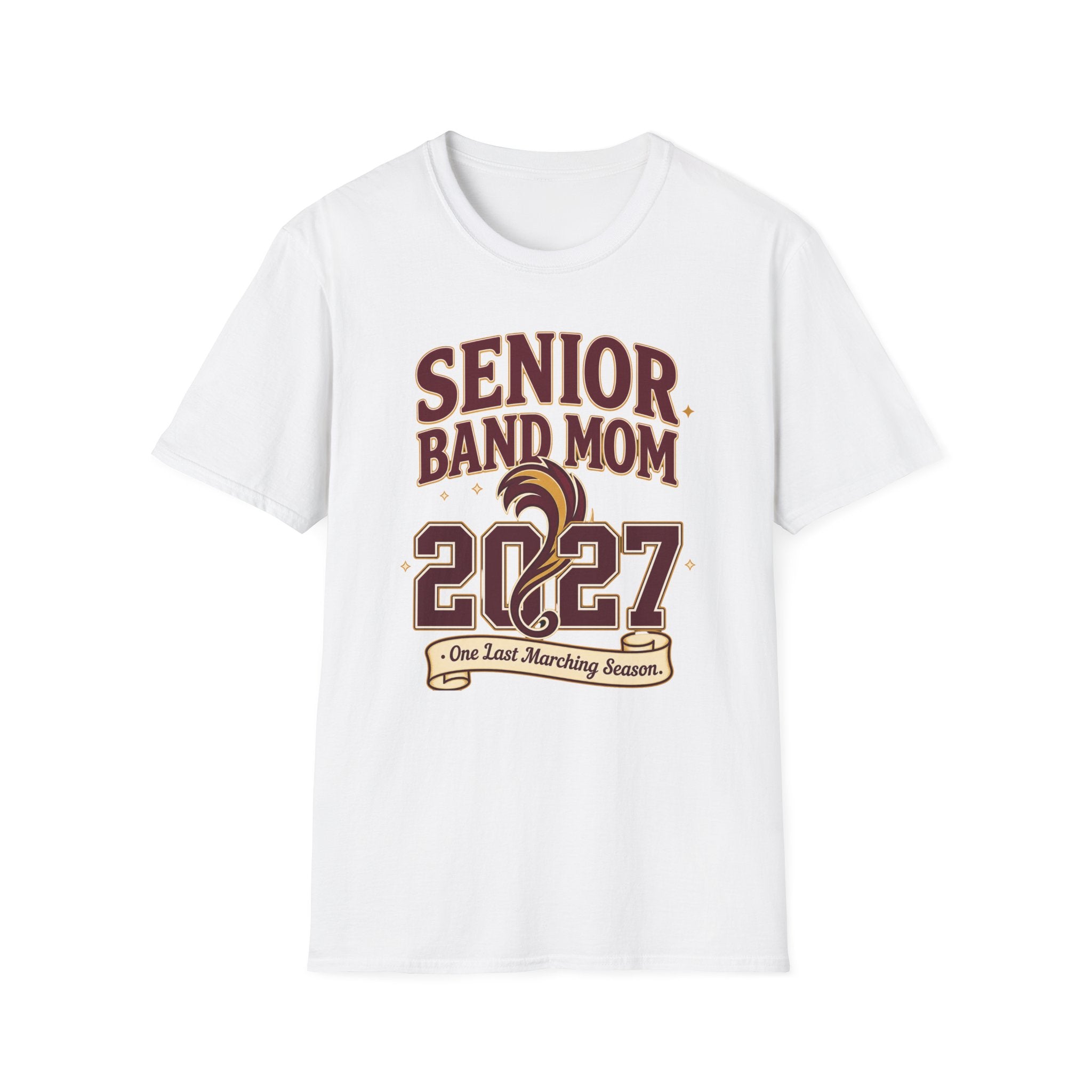 Senior Band Mom 2027 One Last Marching Season T-shirt