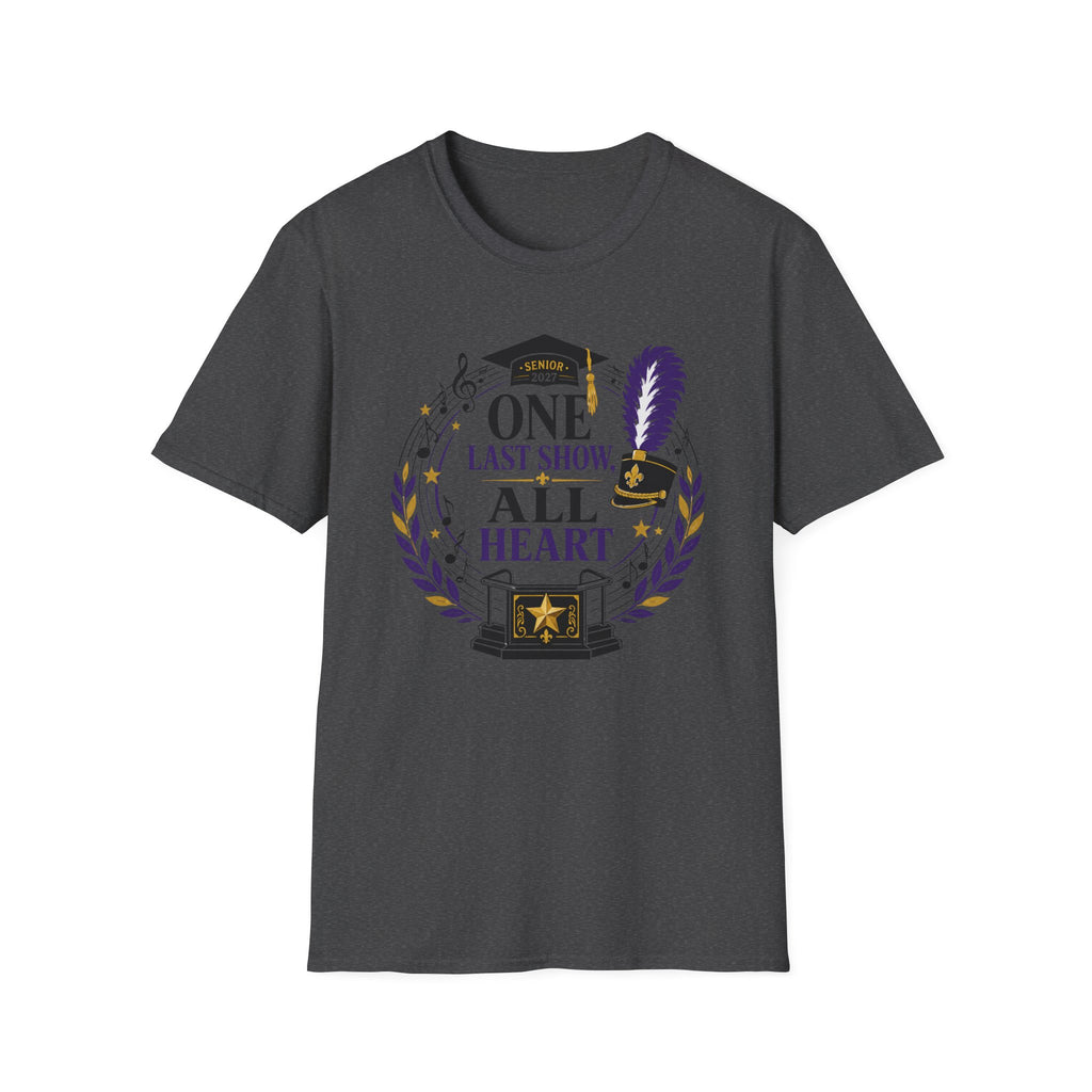 Senior 2027 One Last Show All Heart T-shirt