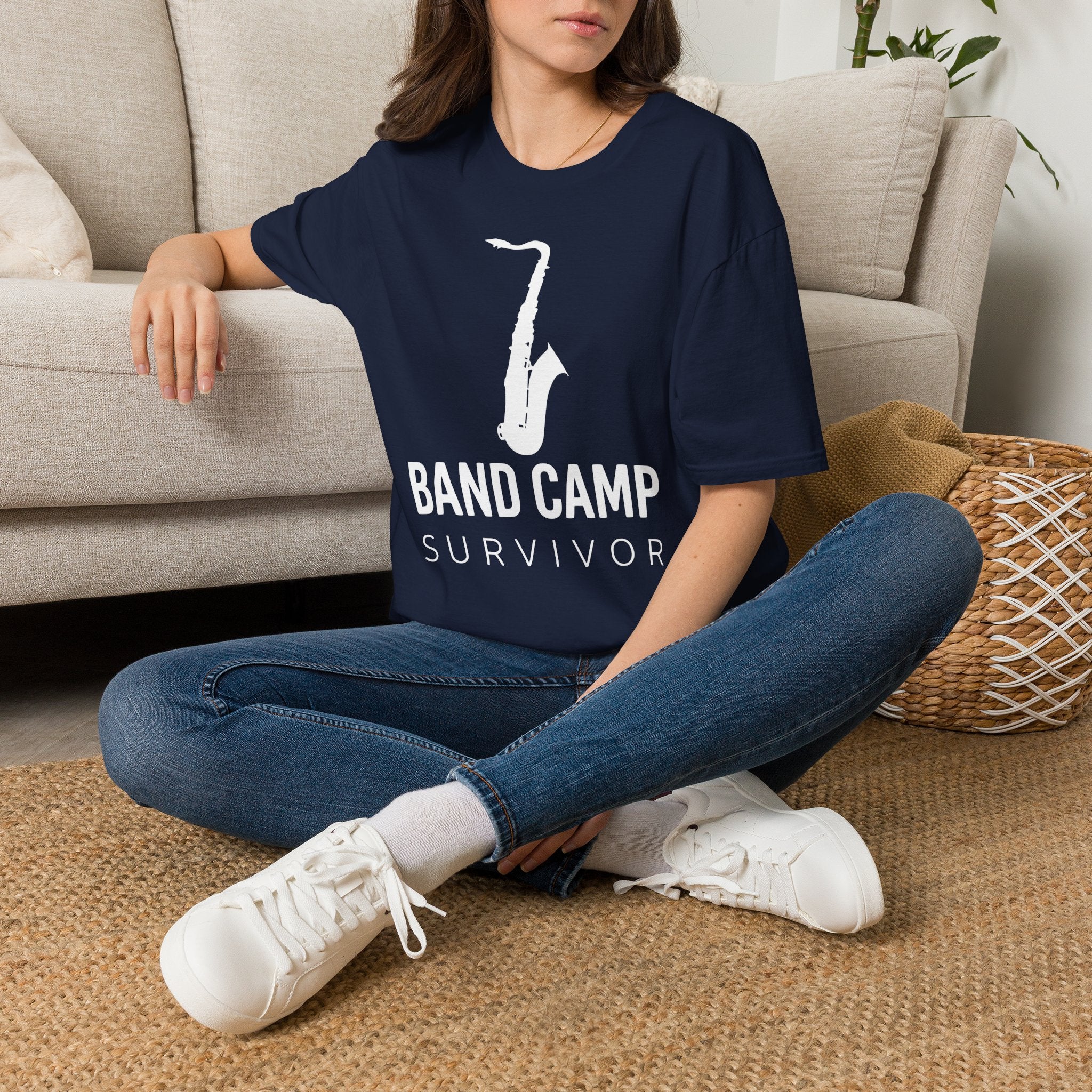 Band Camp Survivor Saxophone T-shirt