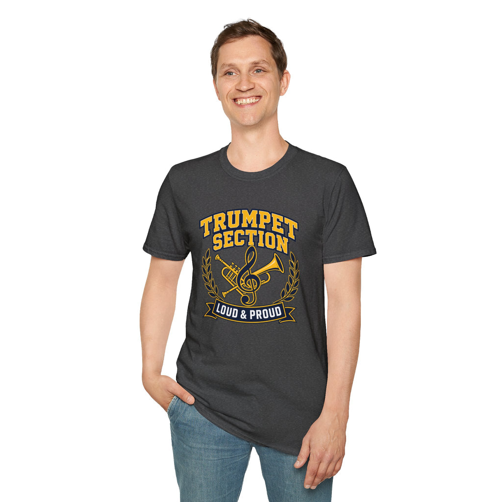 Trumpet Section Loud and Proud T-shirt