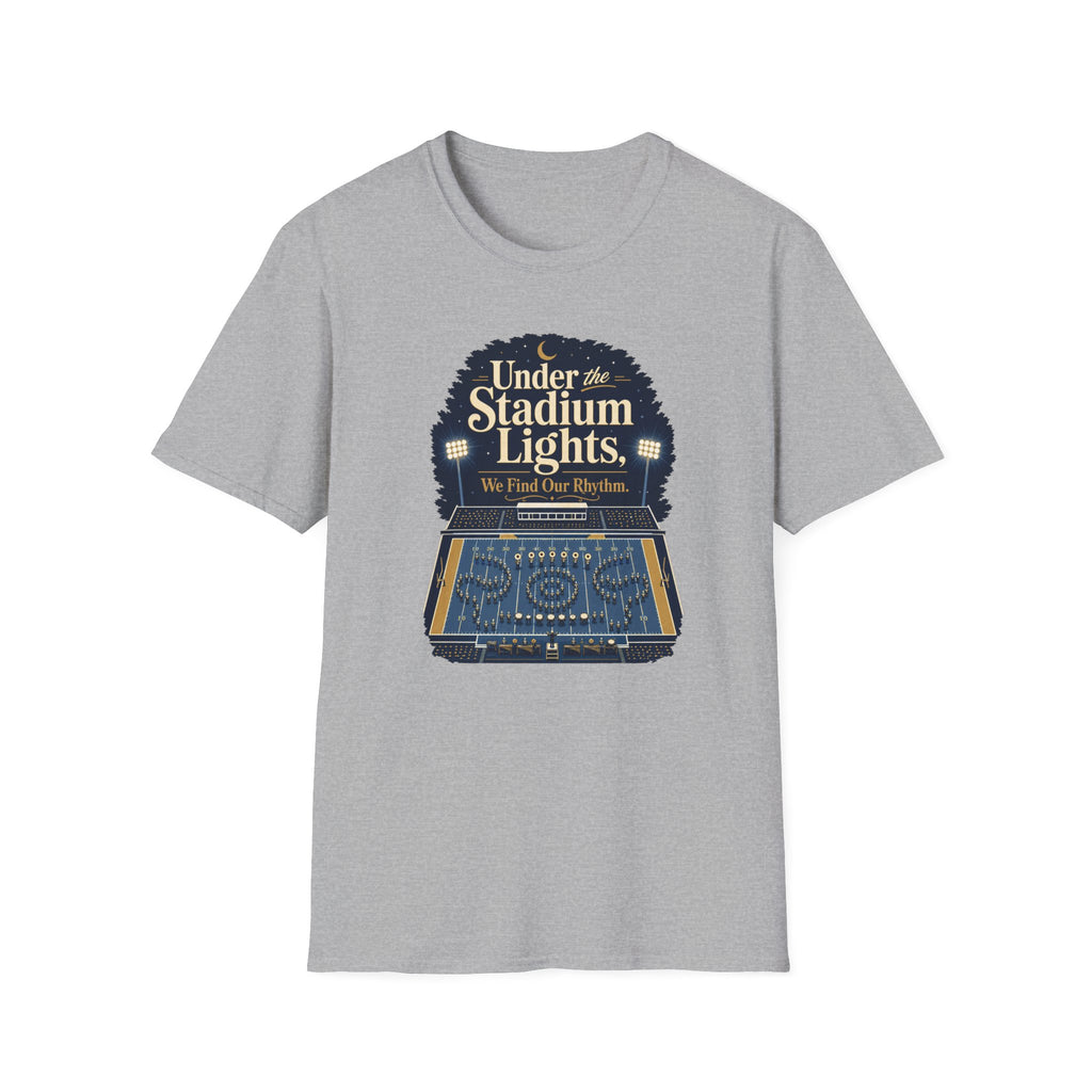 Under the Stadium Lights We Find Our Rhythm T-shirt